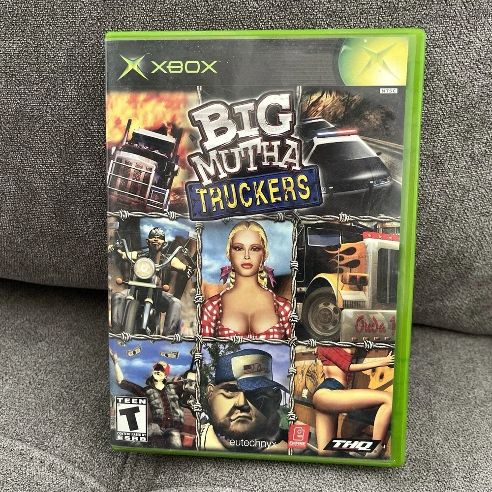 Big Mutha Truckers 1 Complete (Microsoft Xbox, 2003) Tested And Working